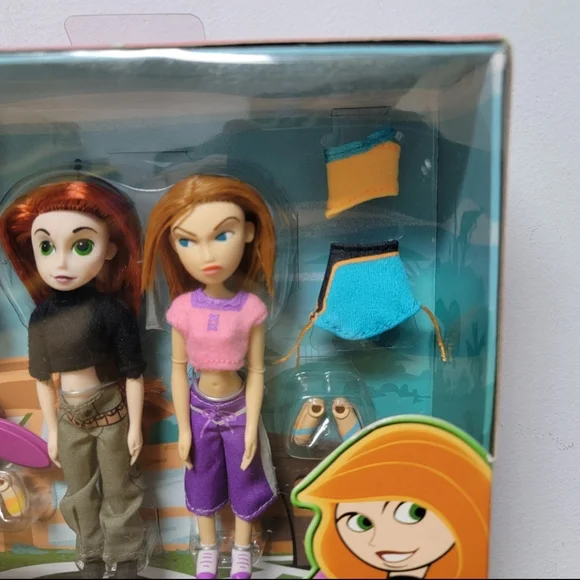 Disney Kim Possible‎ and Bonnie Mini Fashion Dolls Sealed Toy in Box Original